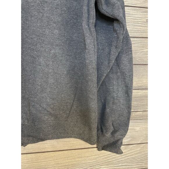 Orvis Polo Shirt Medium M Mens Long Sleeves Collared Half Button Gray Pullover - Picture 3 of 8